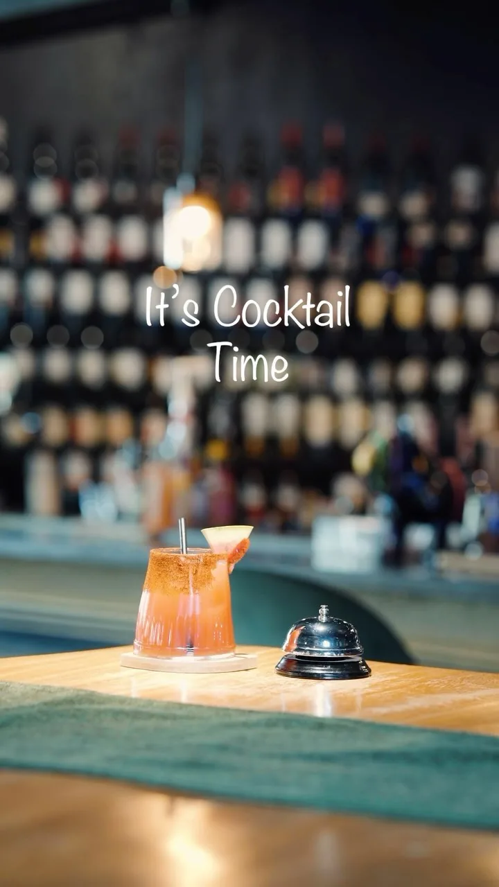 Along the bar