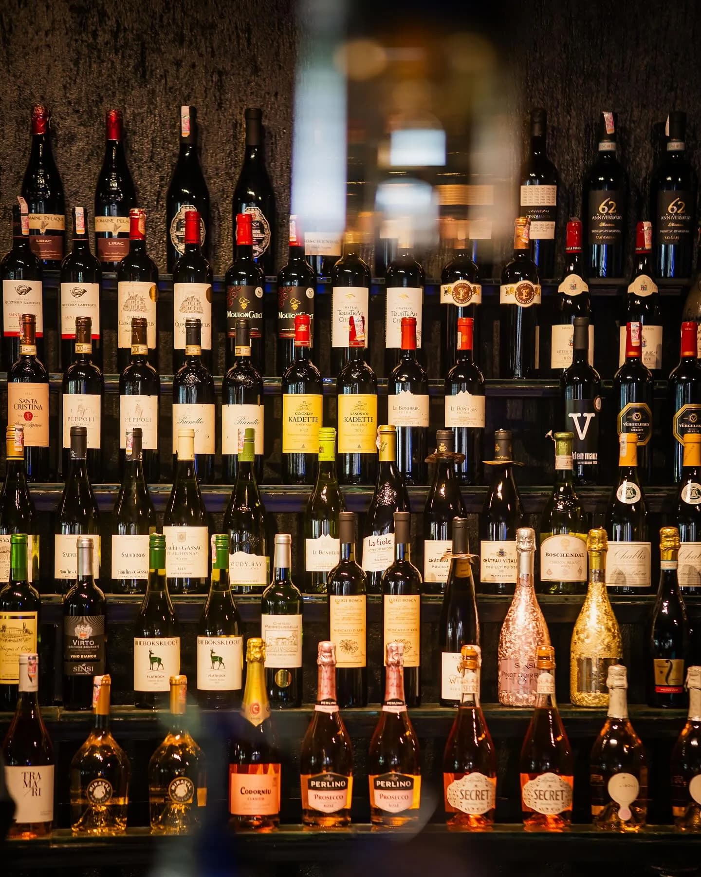 The back bar at Kultura