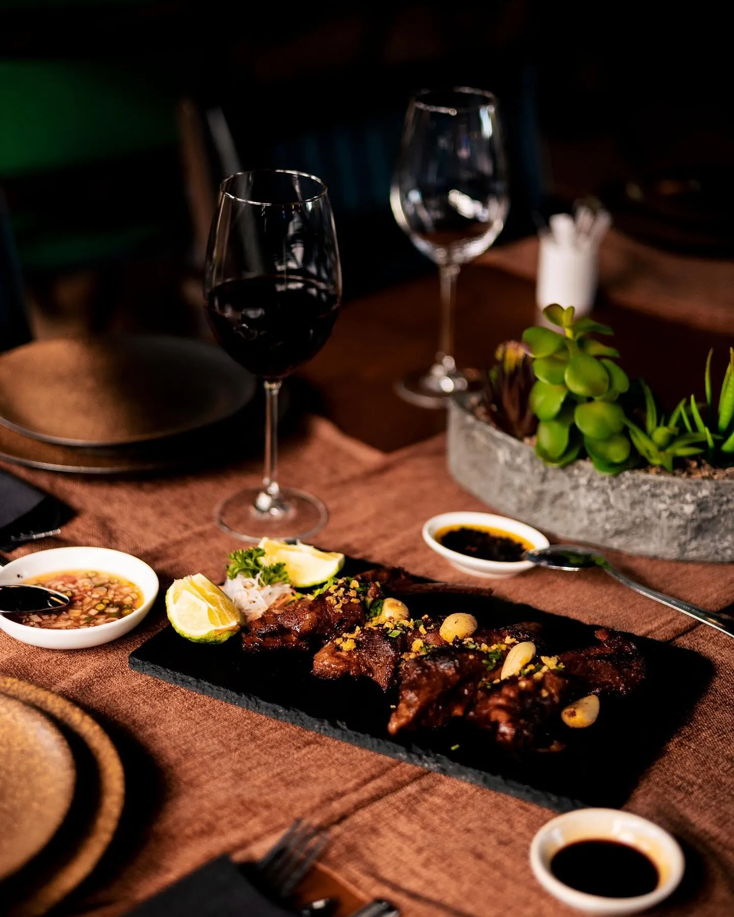 Skewers, and a red